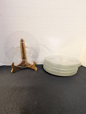 Vintage Side Salad Dessert Plates Dishes Cornflower Wheat Pattern Lot Bundle 10